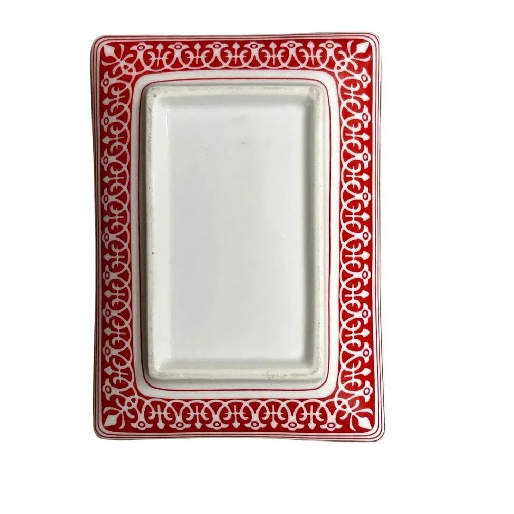 Ace of Diamonds Card Snack Dish Plate Trinket Gambling Casino Games - Picture 2 of 6